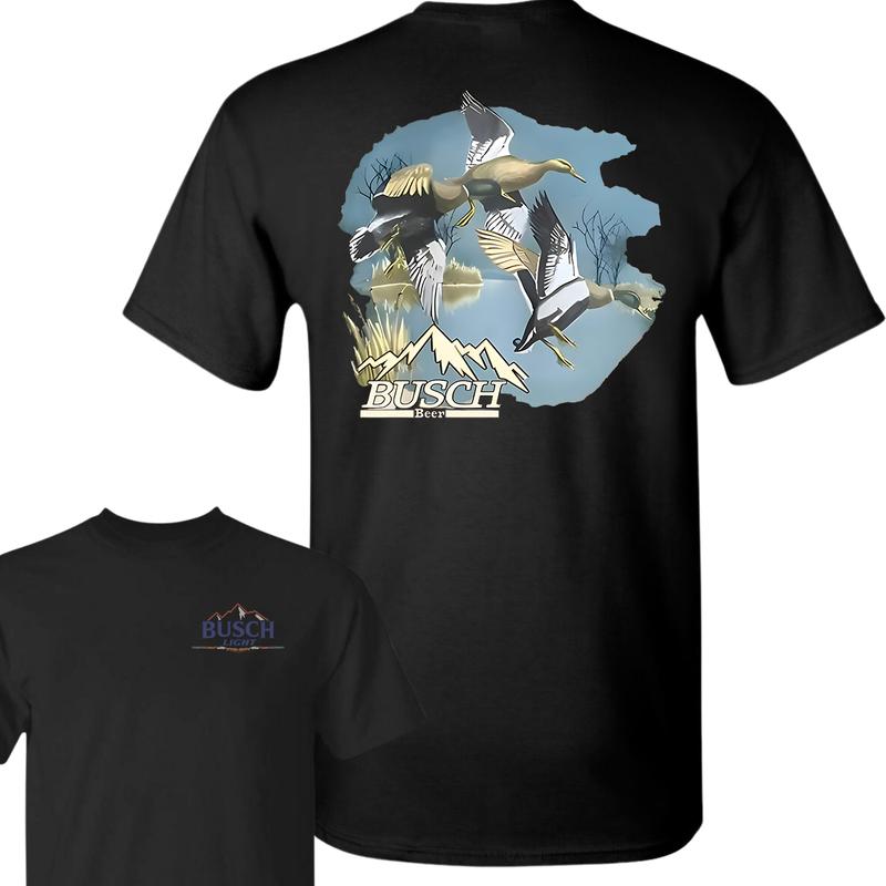 Busch Light Shirt, Duck Hunters Trendy T-Shirt, Unisex T-Shirt, Full Color T-Shirt, For Men, For Men