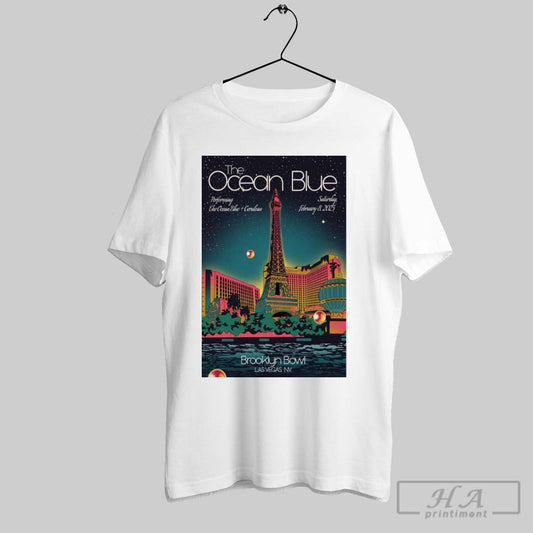 Poster The Ocean Blue Saturday February 8 2025 Las Vegas Nv T Shirt