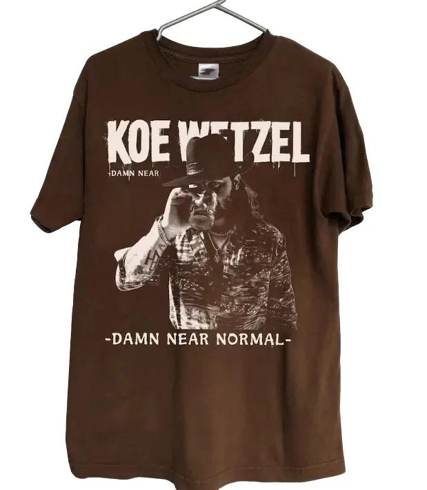 Wetzelll tour 2024 shirt, Koe Music 2024 Shirt, Wetzell Fan Lover Gift, Wetzel country music shirt Classic Cotton