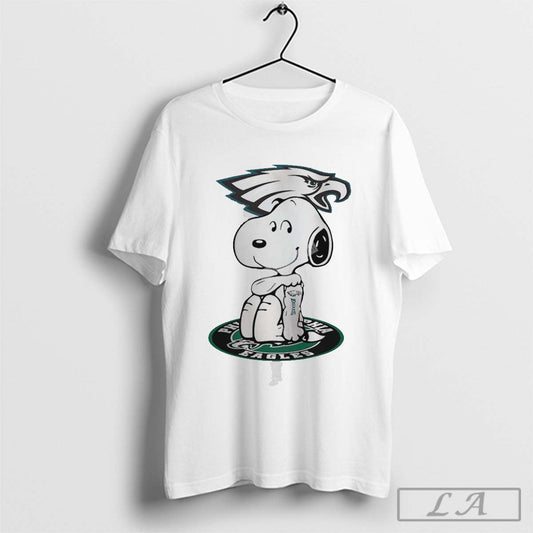 Snoopy Tattoo Philadelphia Eagles Graphic Shirt