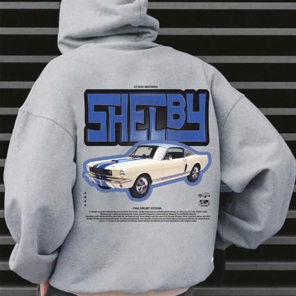 Classic Fordd Mustangg Shelbyy GT 350 Hoodie, Unisex, Menswear, Street Racing Shirt, Car Hoodie, Boyfriend Gift Gildan Hoodie