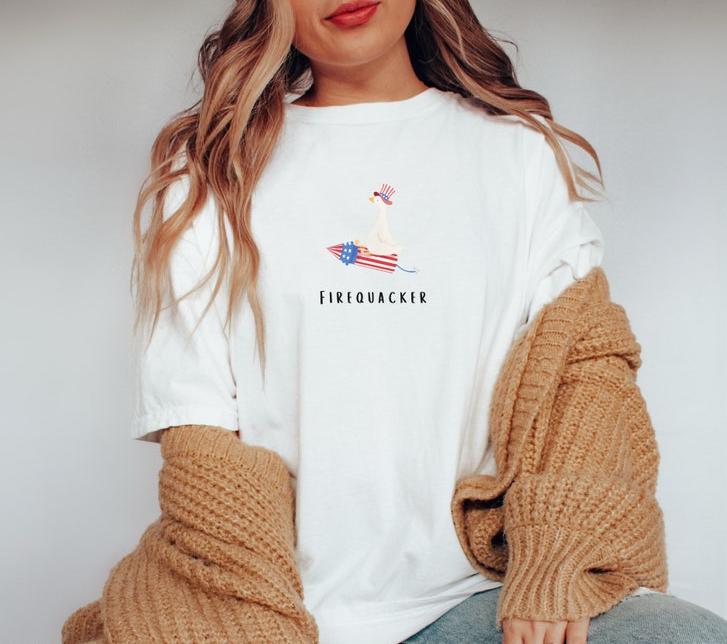 Funny Fourth Of July Shirt, Funny Goose Shirt, Independence Day Tee Casual Comfortable