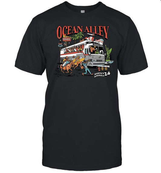 Limited Ocean Alley Uk & Europe Tour 2024 Shirt