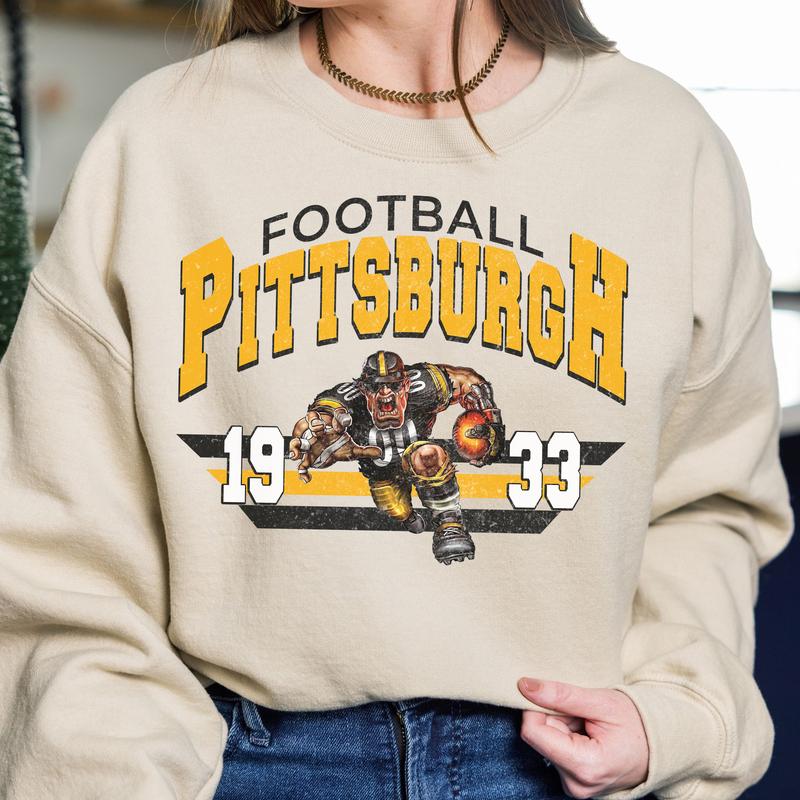 Unisex Pittsburgh Vintage Football Sweatshirt, Penn State Nittany Lions Football NCAA Sweatshirt, Pitt Panthers Football NCAA Sweatshirt, West Virgini