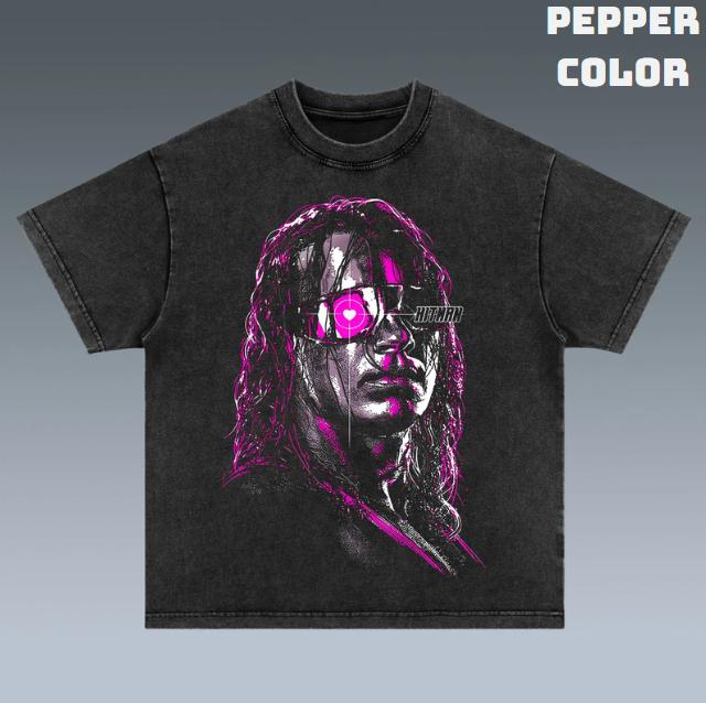 VINTAGE TEE  BRET HART, Prints Vintage T-Shirt, Wrestler Shirt, WWE Shirt, Graphic Tee Shirt, Unisex T-Shirt, Gift For Him, Crewneck Short Sleeve Shir