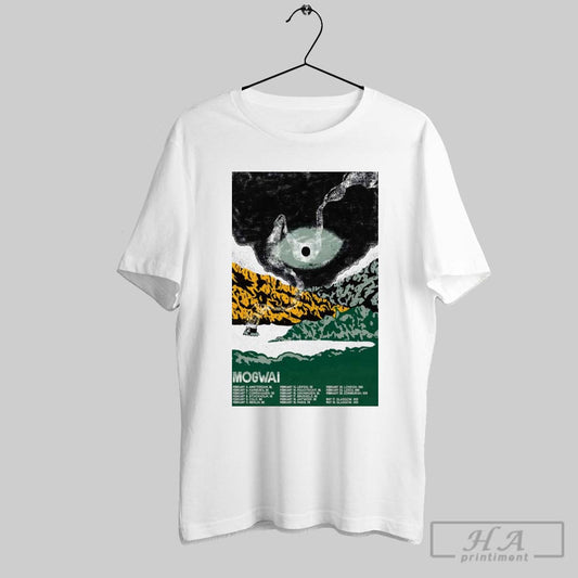 Poster Mogwai World Tour Uk Feb And May 2025 T Shirt