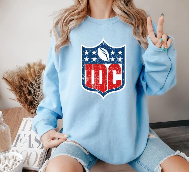 IDC Football Sweatshirt, Funny Game Day Shirt, IDC Football Sweatshirt, Football Gf Sweatshirt, Football Fan Gift Sweater, Sunday Football Sweatshirt