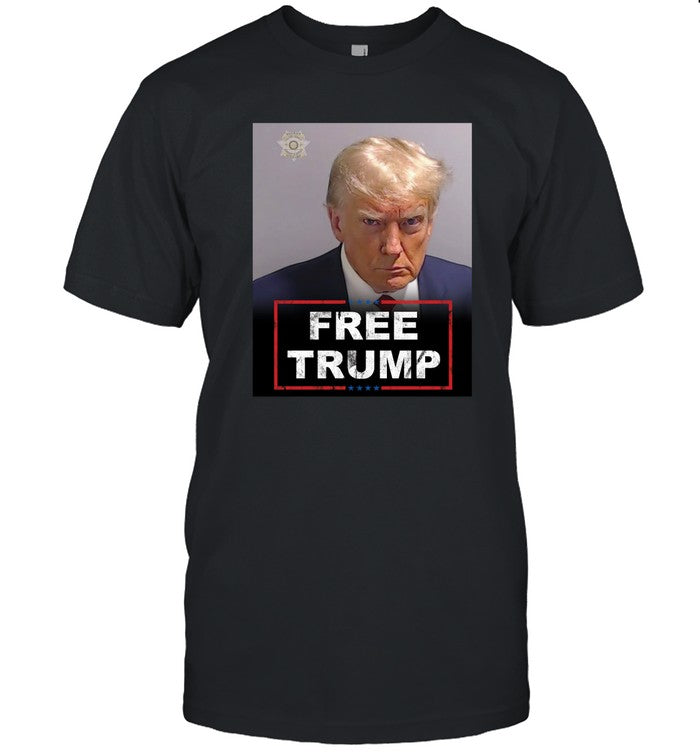Limited Free Trump Mugshot Shirt