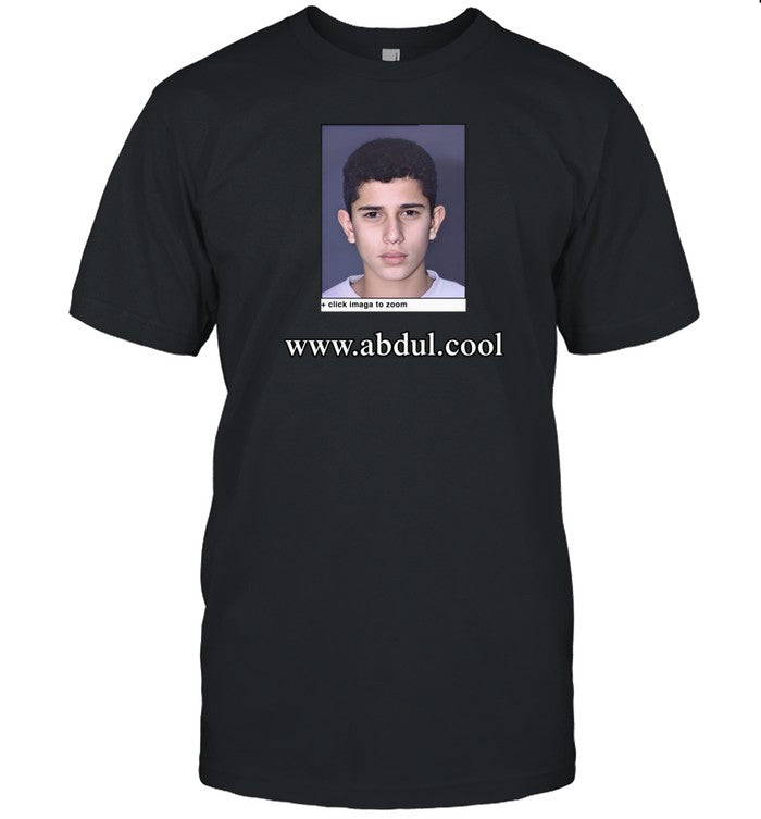 Abdul Dremali Store Luigi Mangione Mugshot Shirt