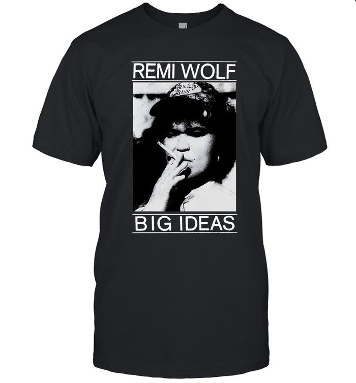 Remi Wolf Big Ideas Tour 2024 Black T-Shirt