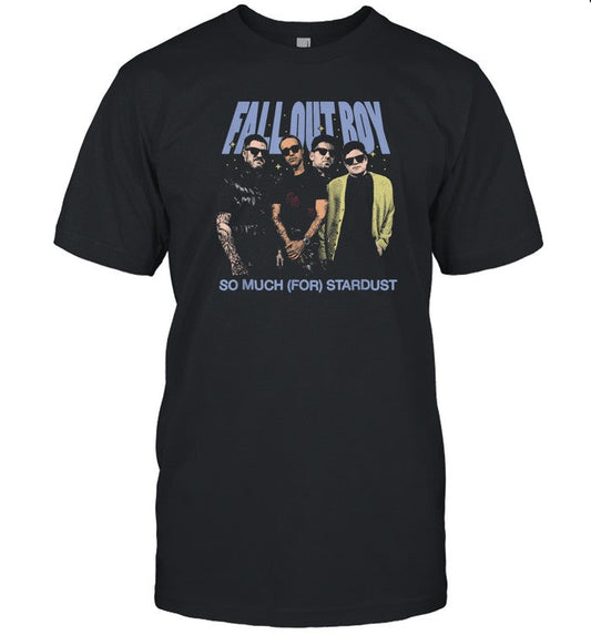 Fall Out Boy Stardust Band Photo 2024 Limited Shirts