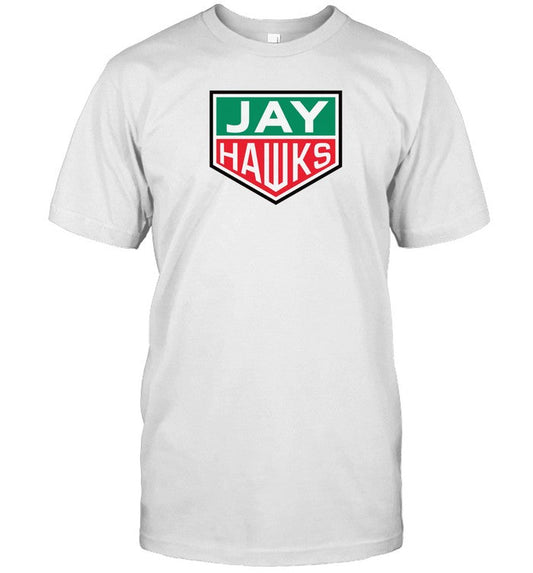 2024 Jayhawks Tag Hot White T Shirt
