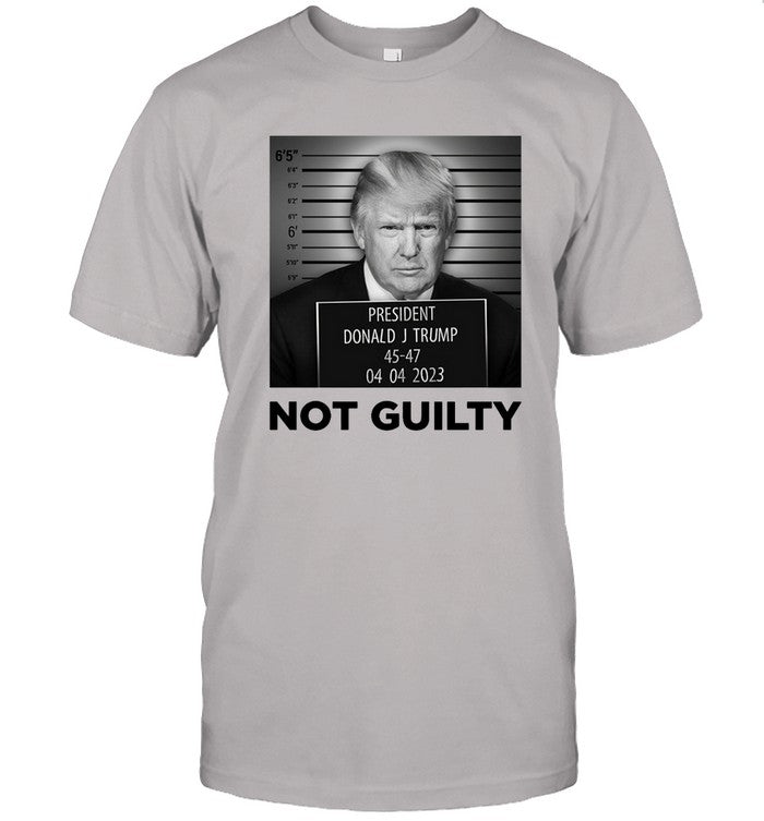 Donald Trump Not Guilty Shirt
