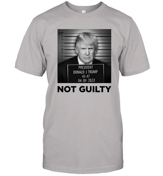 Donald Trump Not Guilty Shirt