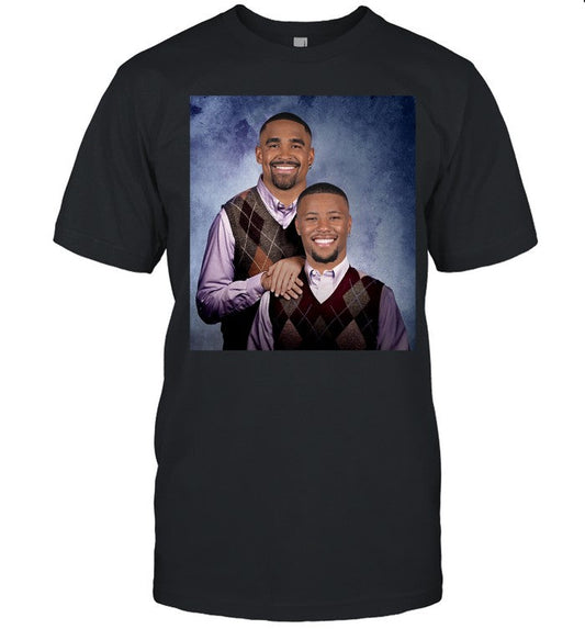 Jalen Hurts Saquon Barkley Shirt, Football Philadelphia Step Bros, Funny Gift Football