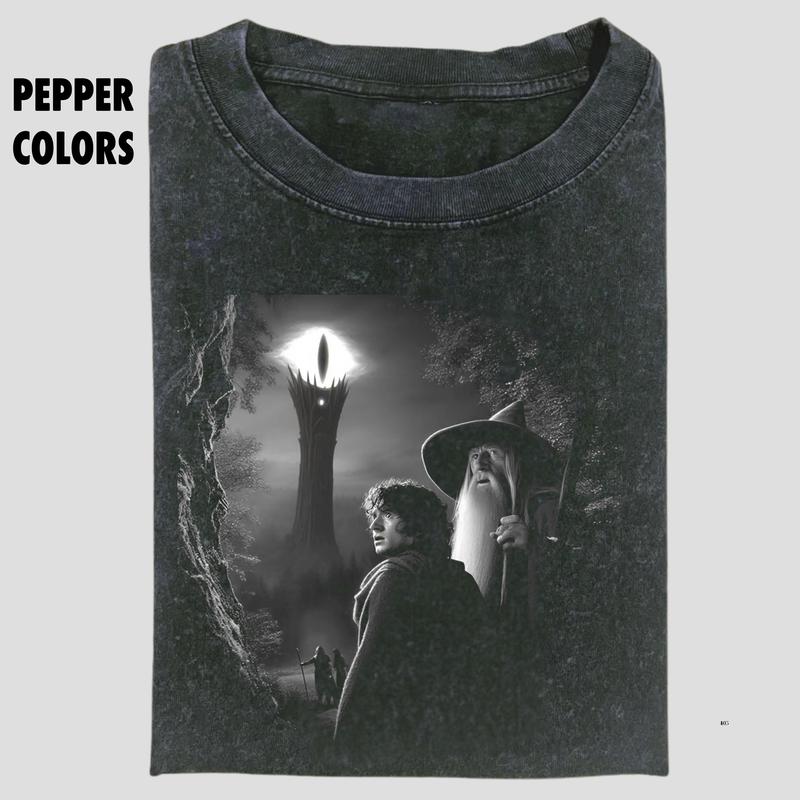 Retro Lord Of The Rings Tee, Frodo Baggins Shirt, Gandalf Shirt, LOTR Vintage Graphic Tee, Funny Shirt, Movie Shirt, Unisex T-Shirt, Unisex Movie Gift