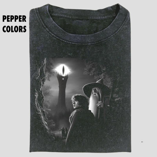 Retro Lord Of The Rings Tee, Frodo Baggins Shirt, Gandalf Shirt, LOTR Vintage Graphic Tee, Funny Shirt, Movie Shirt, Unisex T-Shirt, Unisex Movie Gift