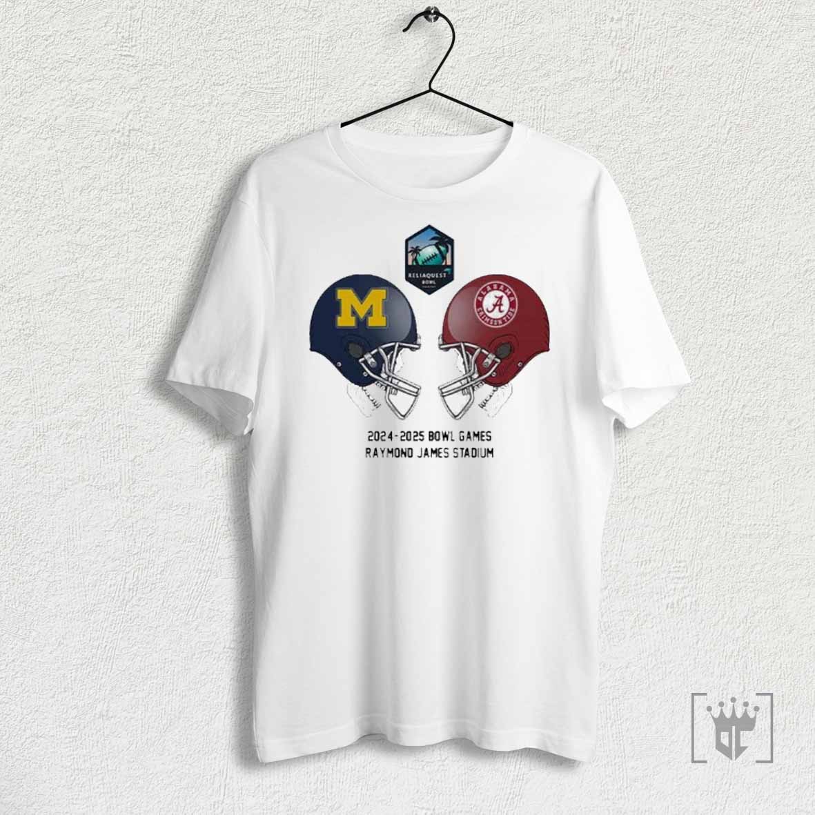 Reliaquest Bowl Ncaa 2024 2025 Bowl Games Alabama Crimson Tide Vs Michigan Wolverines At Raymond James Stadium December 31 2024 Skull Helmet Head To H