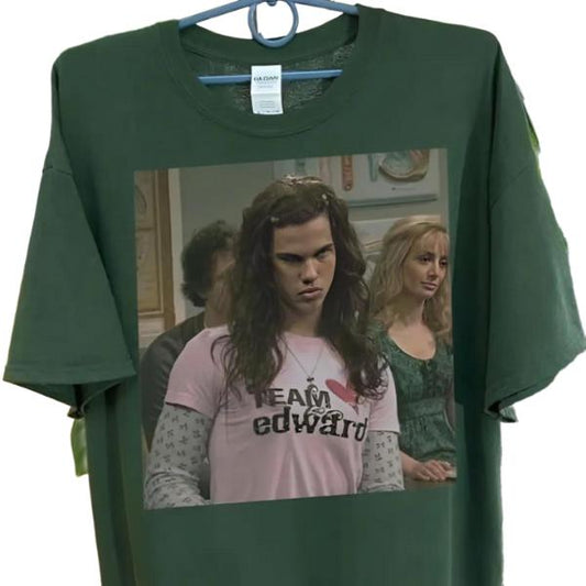 Vintage Twilight Meme Shirt, Jac0b Shirt Unisex Cotton Streetwear Shirt Menswear T-Shirt Top Print