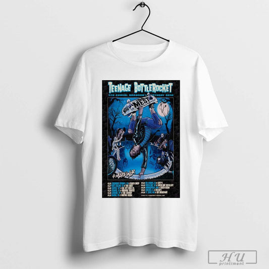 Teenage Bottlerocket Annual Ons Birthday Bash Tour 2025 Poster T Shirt