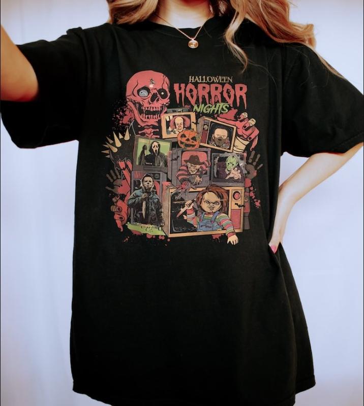 Halloween Horror Nights Shirt, Halloween Shirt, Scary Movie Tee