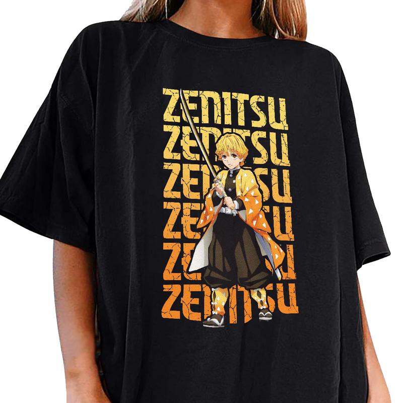Zenitsu Agatsuma t-shirt, Demon Slayer main characters shirt, Kimetsu No Yaiba t-shirt, anime sweatshirt hoodie, Tanjiro shirt, Rengoku t-shirt