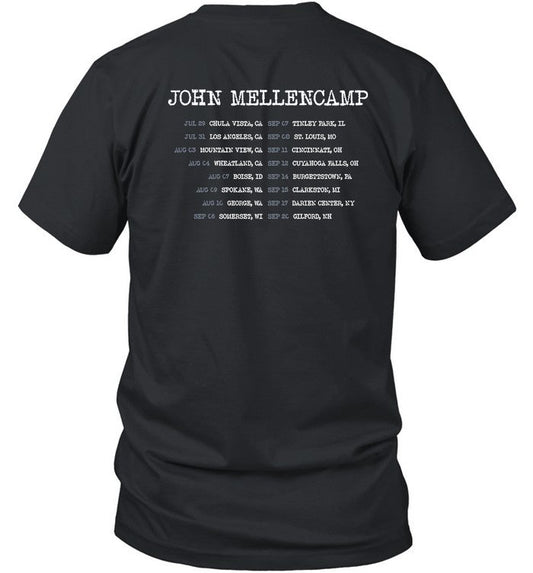 John Mellencamp Photo Outlaw 2024 Tour Live And In Person T Shirt