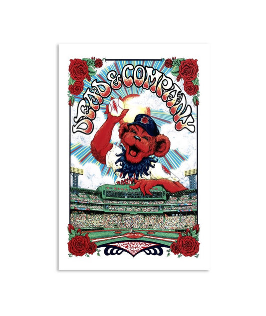 Poster Dead And Company June 24 & 25 2023 Final Tour Fenway Park Boston Massachusetts
