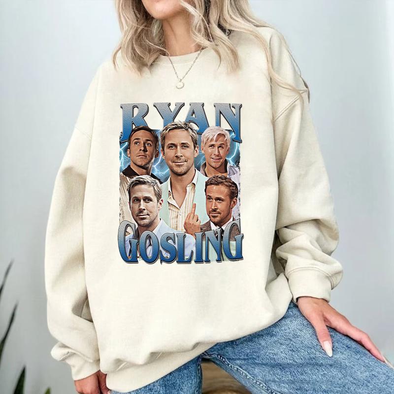 Ryan T Shirt, Gosling T-Shirt, Ryan Vintage Shirt, Gift For Woman and Man Unisex T-Shirt Sweatshirt Hoodie