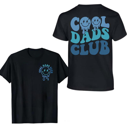 Cool Dads Club Two Sides Shirt, Dad T-shirt, Dad Hoodie, Funny Husband Shirt, Aesthetic Clothes Hoodie and Sweatshirt, Full Color and Size for All, Fa