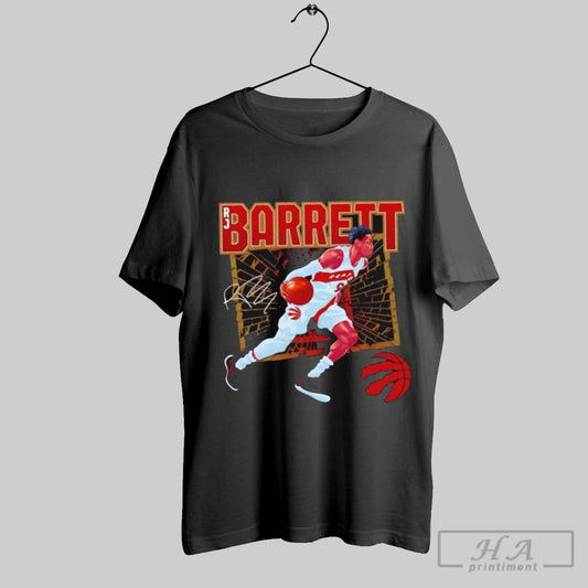 Rj Barrett Toronto Raptors Signature Vintage Shirt