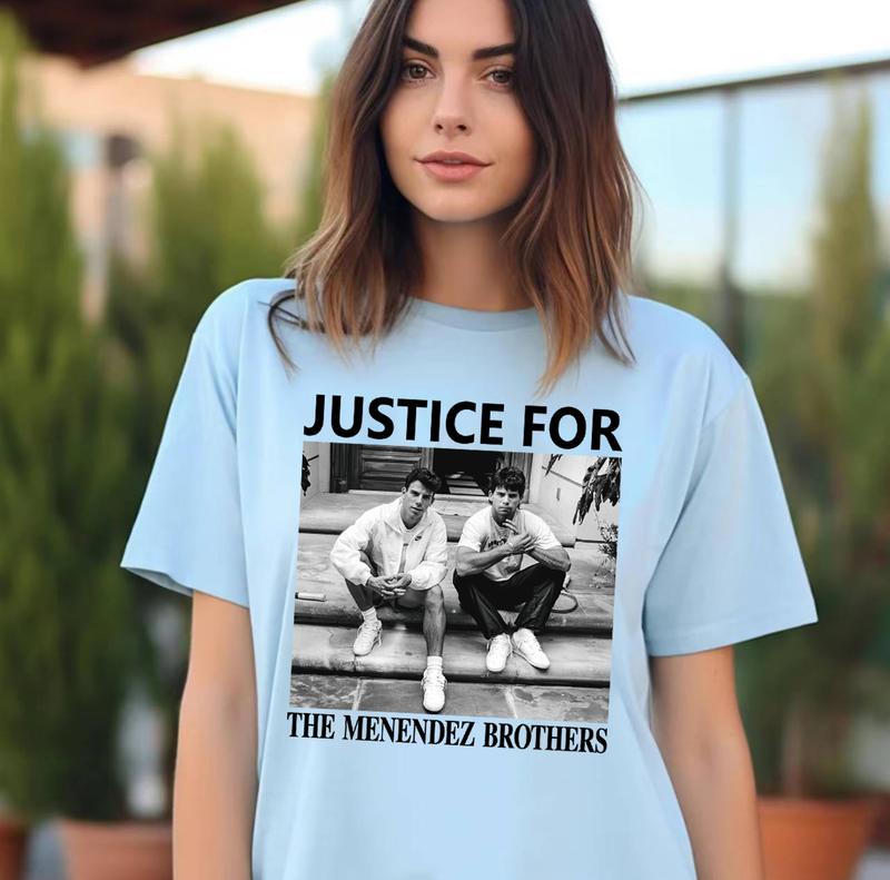 Justice For The Menendez Brothers Graphic Shirt Unisex, Lyle and Erik Menendez Shirt Unisex, Vintage T Shirt Unisex, Menendez Brothers & W Sweatshirt Hoodie Unisex