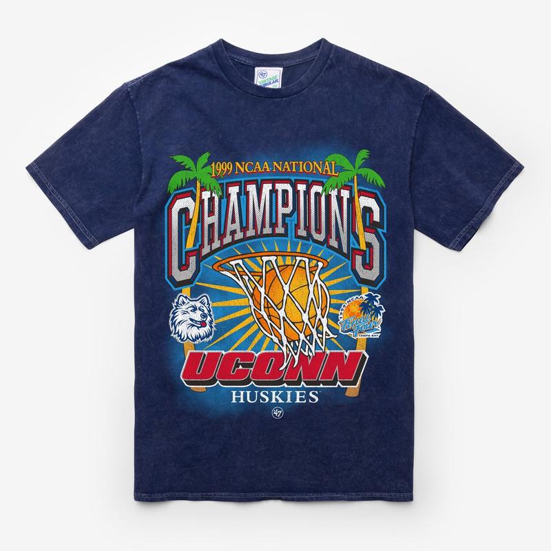 CONNECTICUT HUSKIES UCONN LOCKER VINTAGE TUBULAR TEE, VINTAGE GRAPHIC TEES, TP