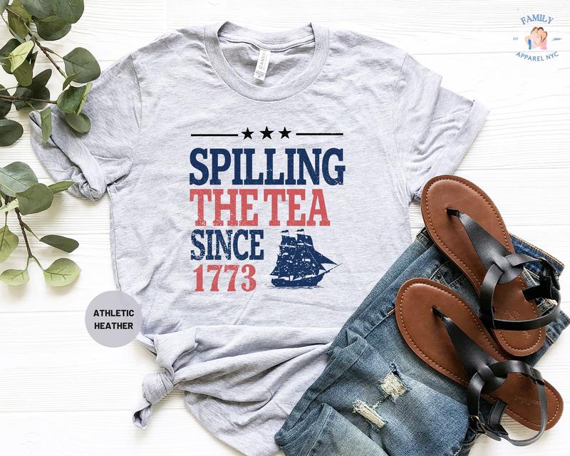 Spilling The Tea Since 1773 Shirt History Teacher Gift Funny History Teacher T-shirt History Lover Gift  sweater and hoodie