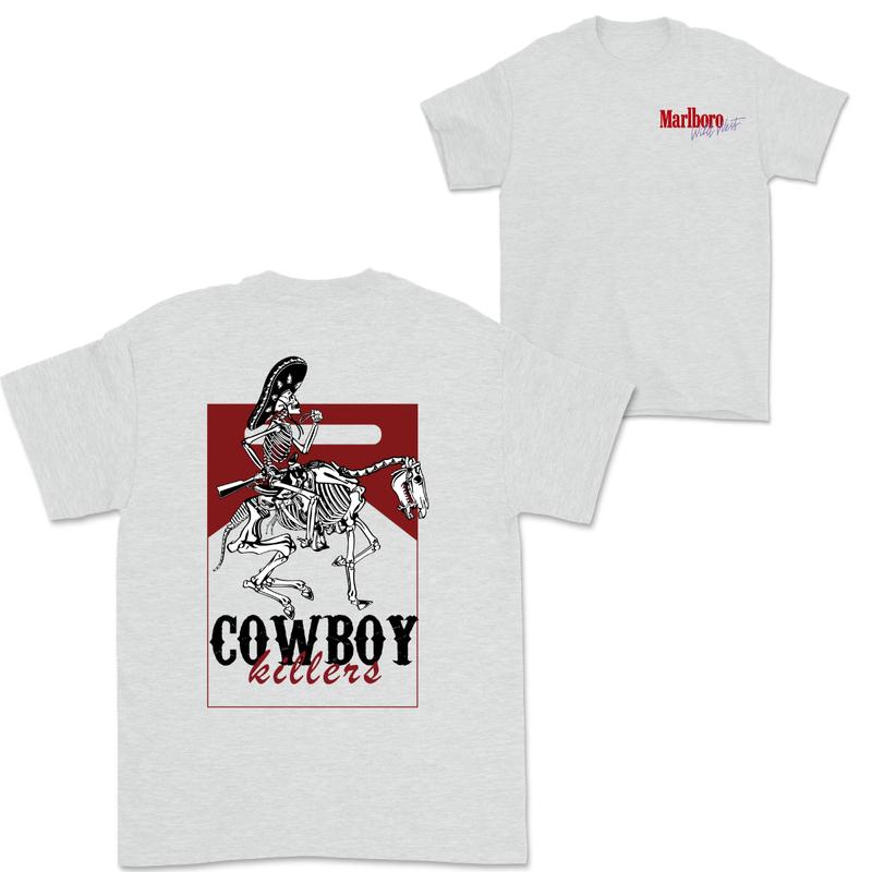 Vintage Marlboro Cowboy Wild West Shirt, Country Music, Cowboy Kille T-shirt Menswear Top