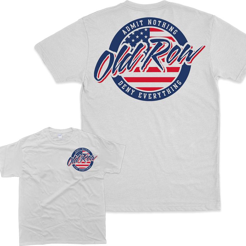 Old Row Retro Circle Graphic Tee  Man Menswear Top Vintage Classic Stylish T-Shirt Tshirt vintage beer