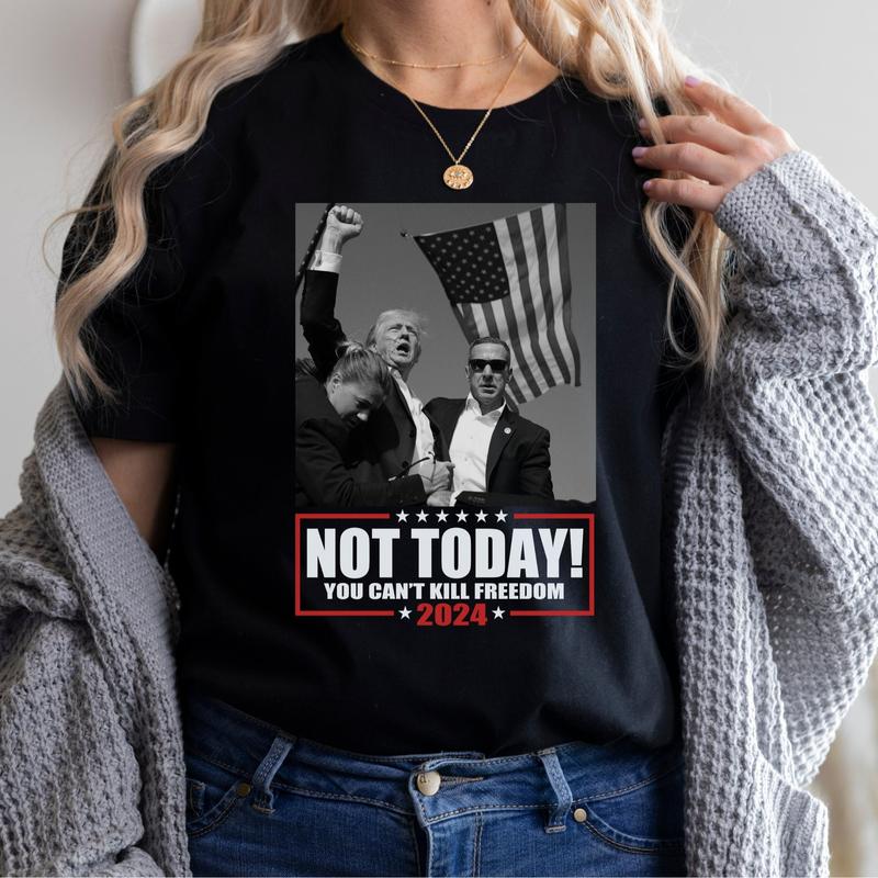 Trump 2024 Shirt Trump Shot Shirt Trump Assassination Attempt Trump Fist Pennsylvania Rally Tshirt Donald Trump Shooting Voting Felon Shirts