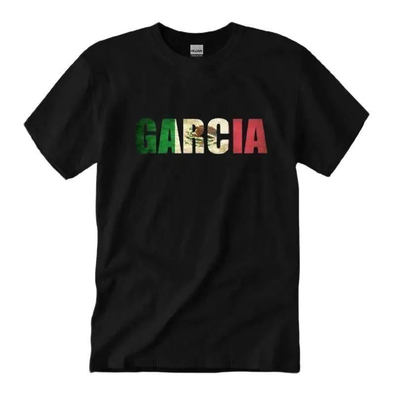 MEXICAN FLAG SHIRTS Unisex Fabric Cotton Collar Classic