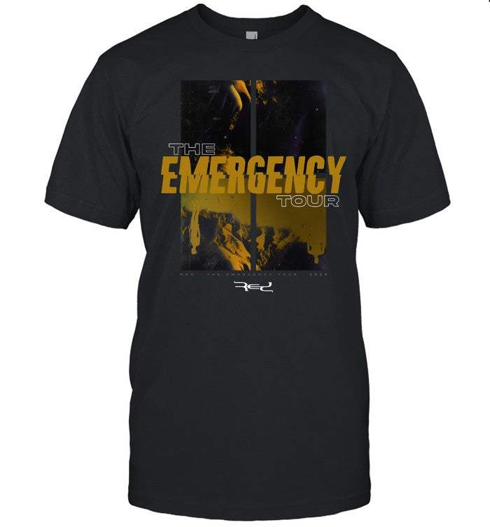 Limited Shirt Red The Emergency Tour 2024