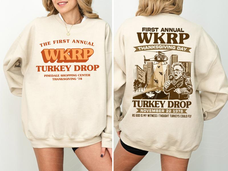 Thanksgiving Day Turkey Sweatshirt: Cincinmati Movie Sweater, Fun Gift Idea, Happy Thanksgiving Shirt Tee