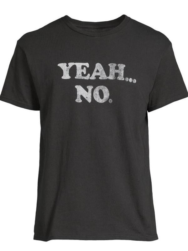 Men's Yeah No Graphic T-Shirt, Sizes S-5XL, Funny Sweatshirt and hoodie, Unisex Graphic Shirt Gift for Menswear