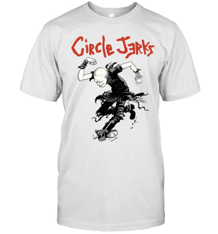 Descendents & Circle Jerks Latin American Tour 2024 White Limited T Shirt