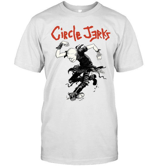 Descendents & Circle Jerks Latin American Tour 2024 White Limited T Shirt