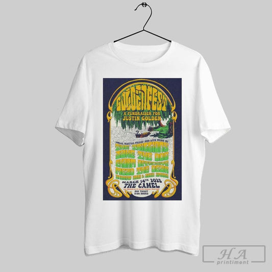 Poster Goldenfest March 14 2025 The Camel Richmond Va T Shirt