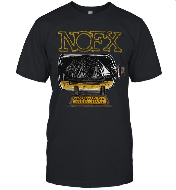NOFX Brockton, Massachusetts Final Tour August 31-September 1 2024 Tee