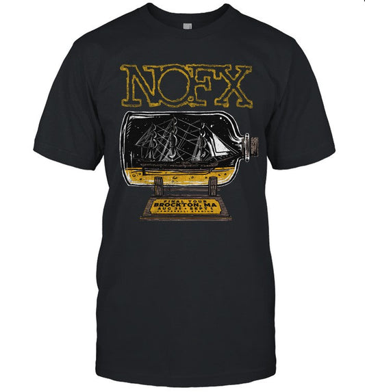 NOFX Brockton, Massachusetts Final Tour August 31-September 1 2024 Tee