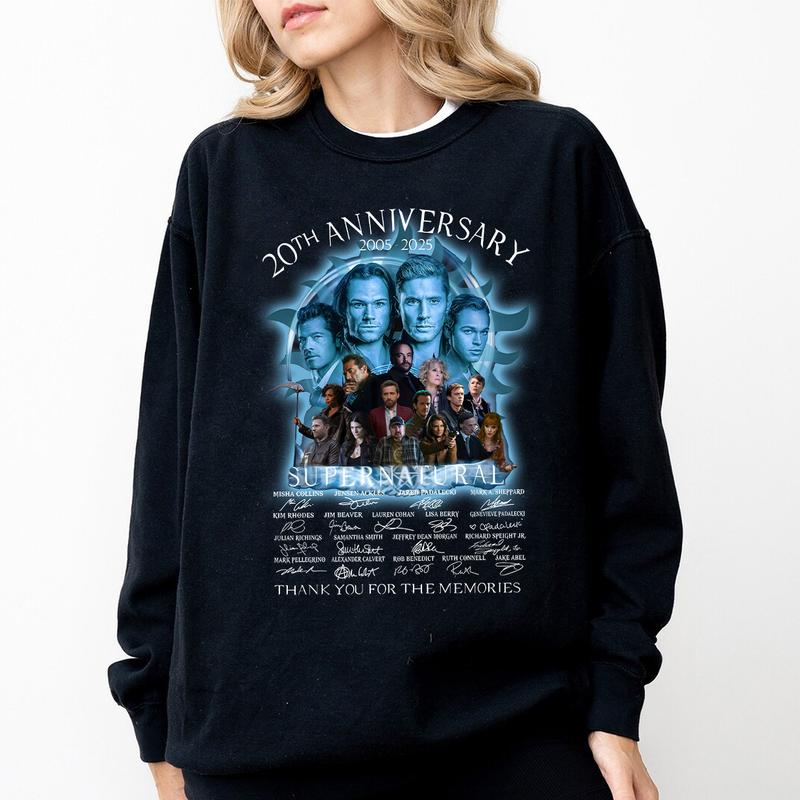 Supernatural T Shirt, Dean Sam T Shirt,  Gift For Woman and Man Unisex T-Shirt Sweatshirt Hoodie