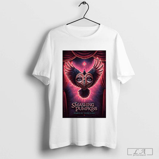 Poster The Smashing Pumpkins September 28, 2024 Petco Park San Diego, CA Tour t-shirt
