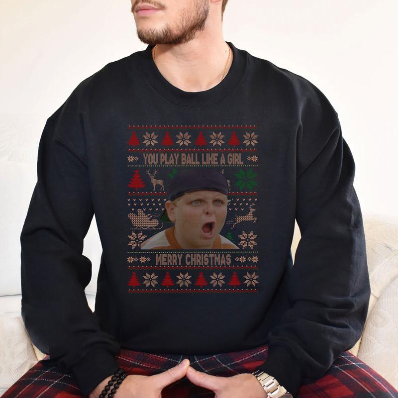 Sandlot Merry Christmas Sweatshirt, Baseball Classic Movie Tshirt,  90Ã¢â‚¬â„¢s Childhood Memories Tshirt_Sweatshirt_Hoodie, Gift For Baseball Lovers