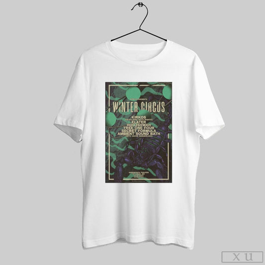 Poster Kirkos Winter Circus Greenfinch Theater In St Louis Mo Dec 27 28 2024 Tour T Shirt
